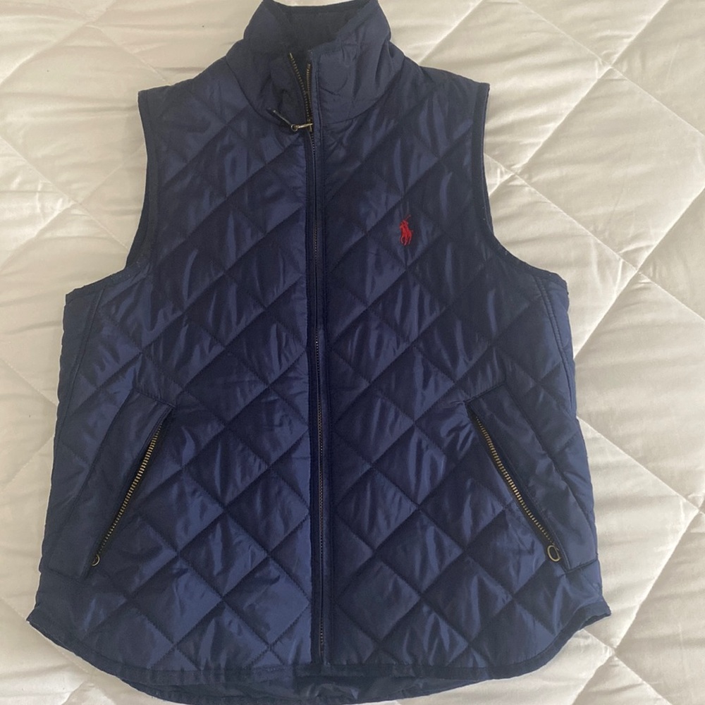 Navy blue Ralph Lauren vest